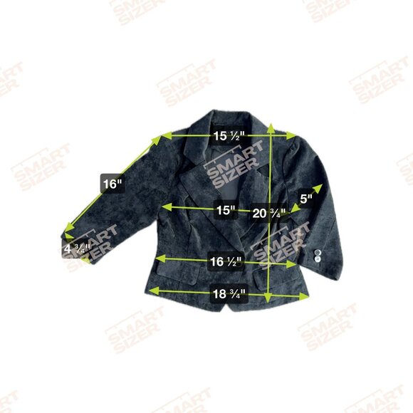 Ashley By Twenty Six International Womens Blazer Jacket L Double Breasted‎ Black - Picture 2 of 8